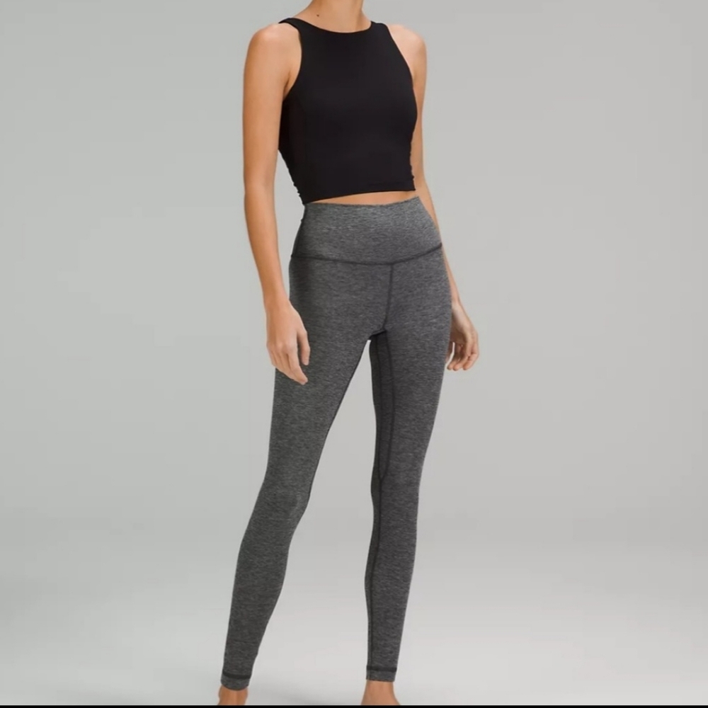 Lululemon dark grey align pants size 4